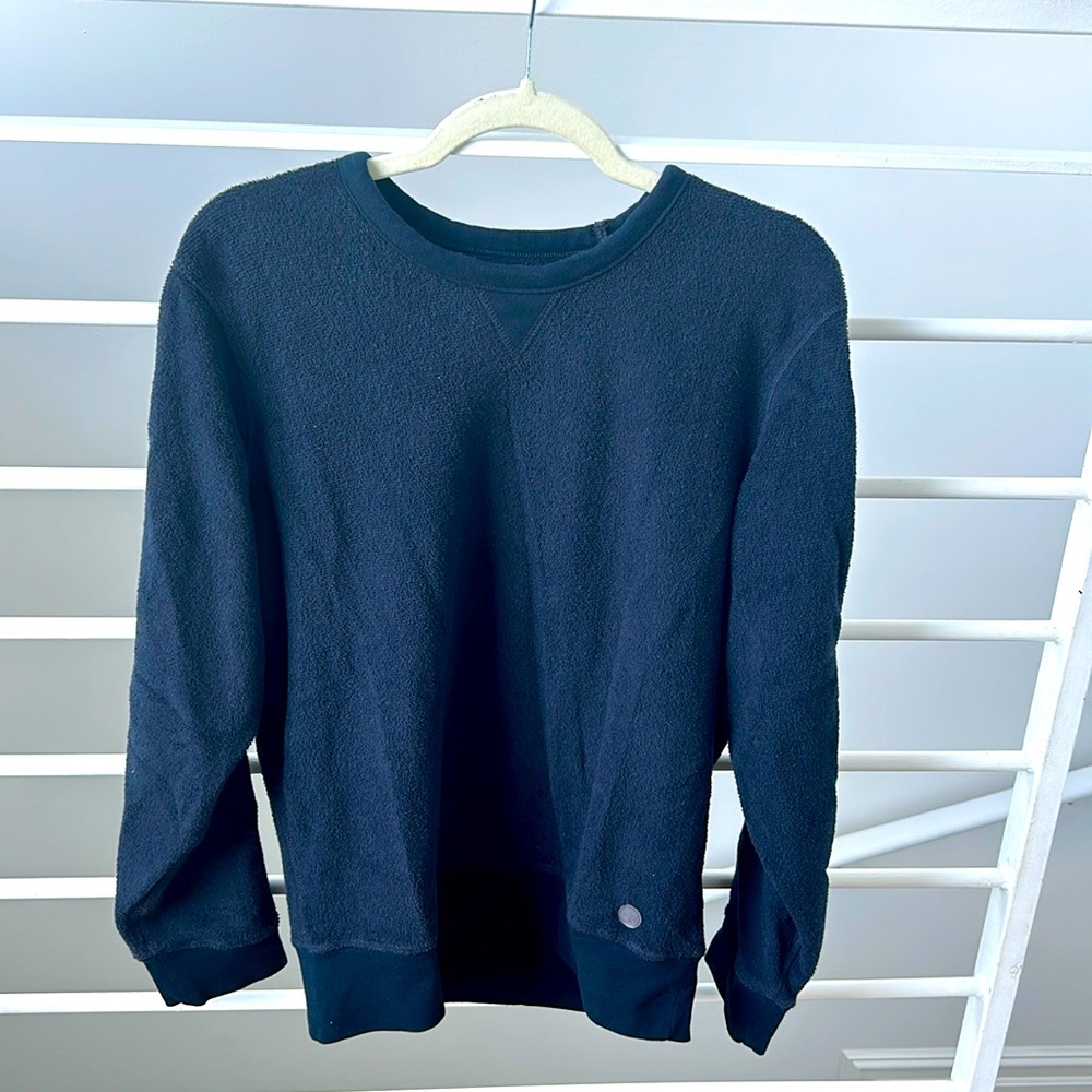 Outerknown navy sweatshirt small